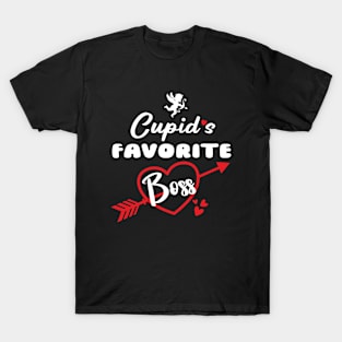 Cupid's Favorite Boss T-Shirt